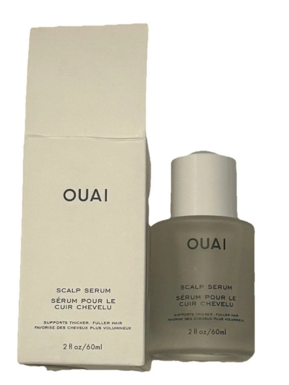 OUAI Scalp Serum 2 oz – Thicker Fuller Hair Treatment | New